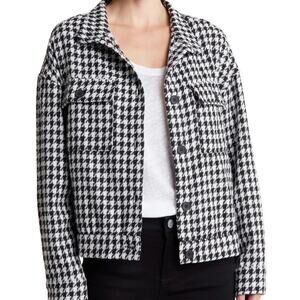 Sanctuary Monochrome Houndstooth Blazer